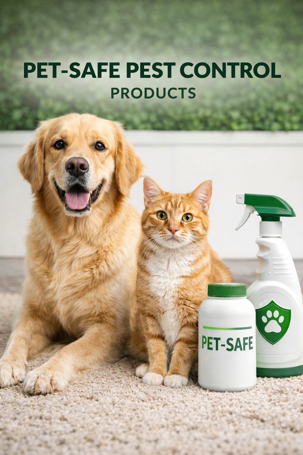 Pet-safe pest control products